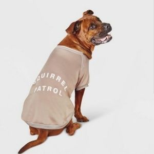 🐶'Squirrel Patrol' Dog Sweatshirt - Boots & Barkley M